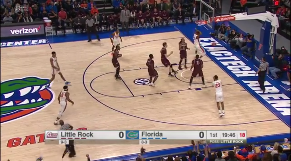Florida opens Exactech Arena by dominating Little&nbsp;Rock