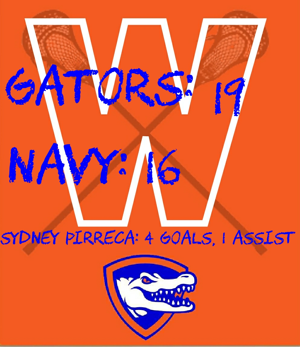 LAX: #6 Gators battle back from eight goal deficit to defeat&nbsp;Navy