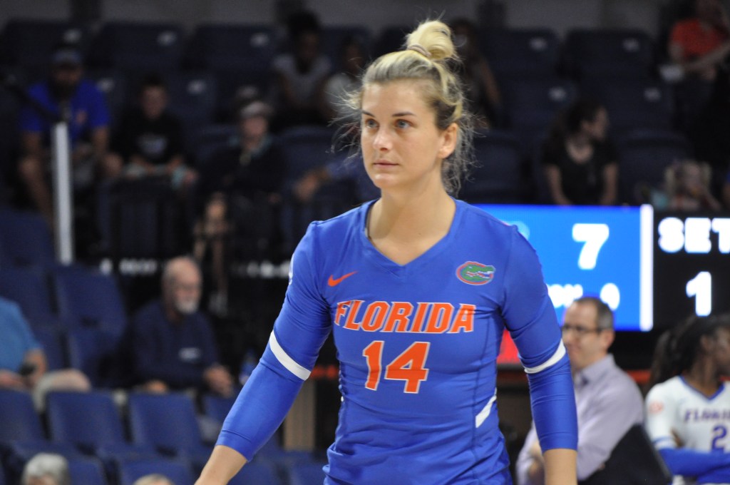 VB: Gators Libero Allie Gregory named SEC Defensive Player of the&nbsp;Week
