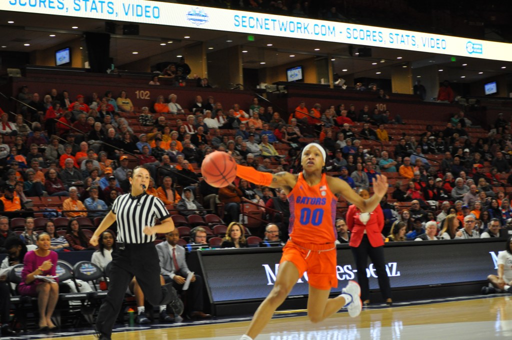 WBB: Gators top Ole Miss to open SEC&nbsp;Tournament