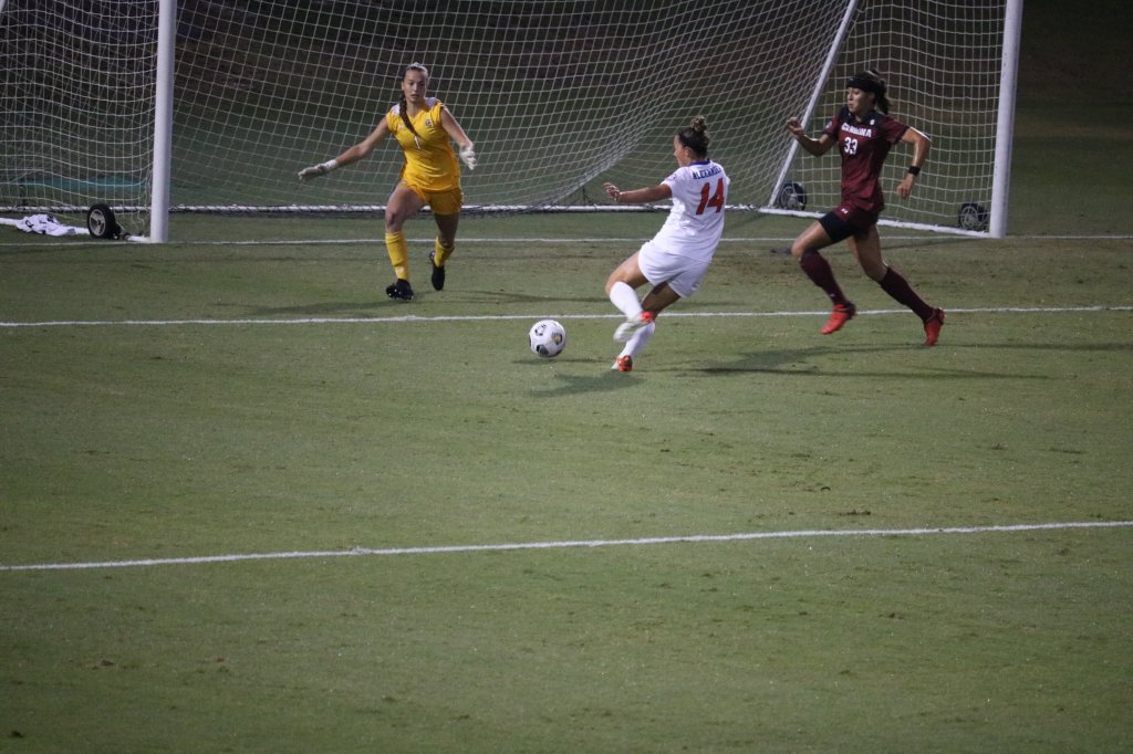 SOC: Gators Drop Tight Match vs South Carolina; Advance to SEC&nbsp;Tourney