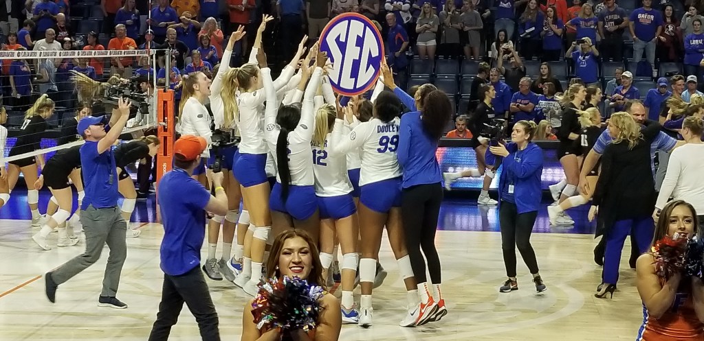 VB: SEC Champions! Gators take thriller over Texas&nbsp;A&M