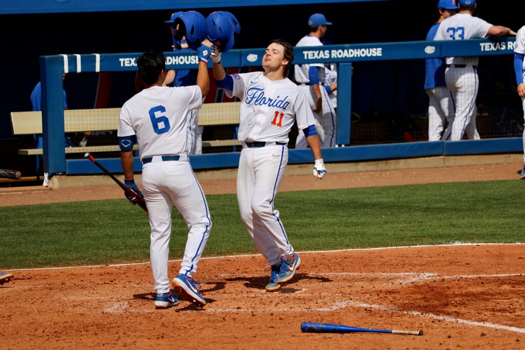 BSB: Hickey’s homer leads No. 1 Gators past&nbsp;USF